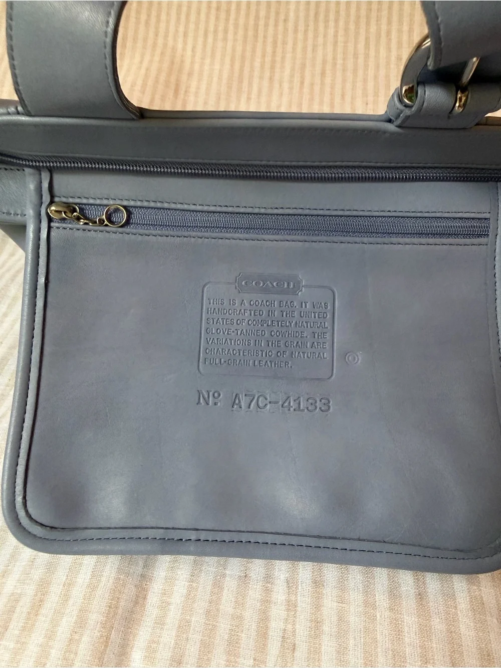 1997 Coach Waverly 4133 in Periwinkle